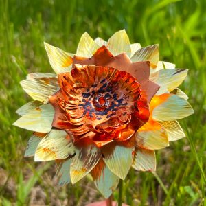 metal sunflower