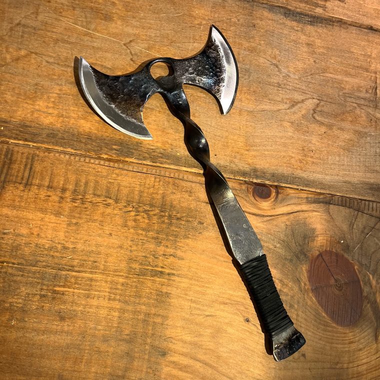 steel axe with bottle opener