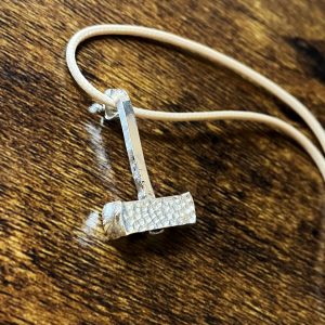 Mjini Mjölnir – small silver Thor's Hammer Necklace