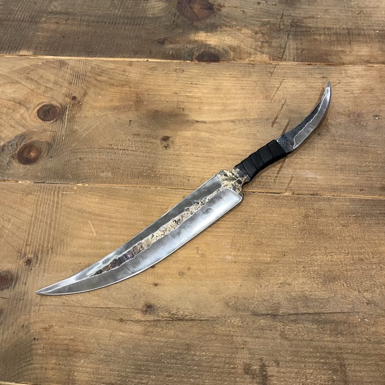 double bladed knife