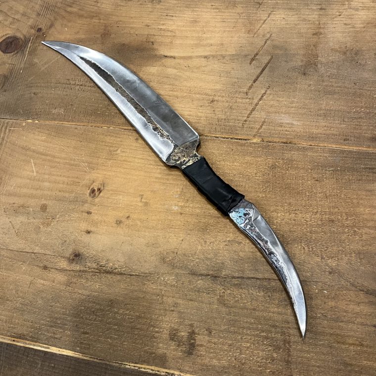 double bladed knife