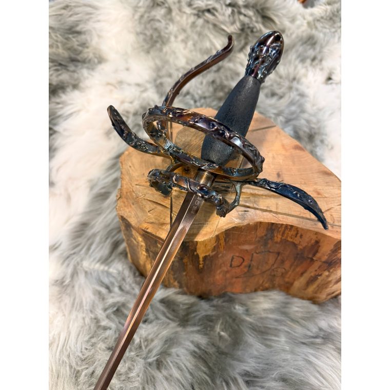 dark faerie ring hilt rapier